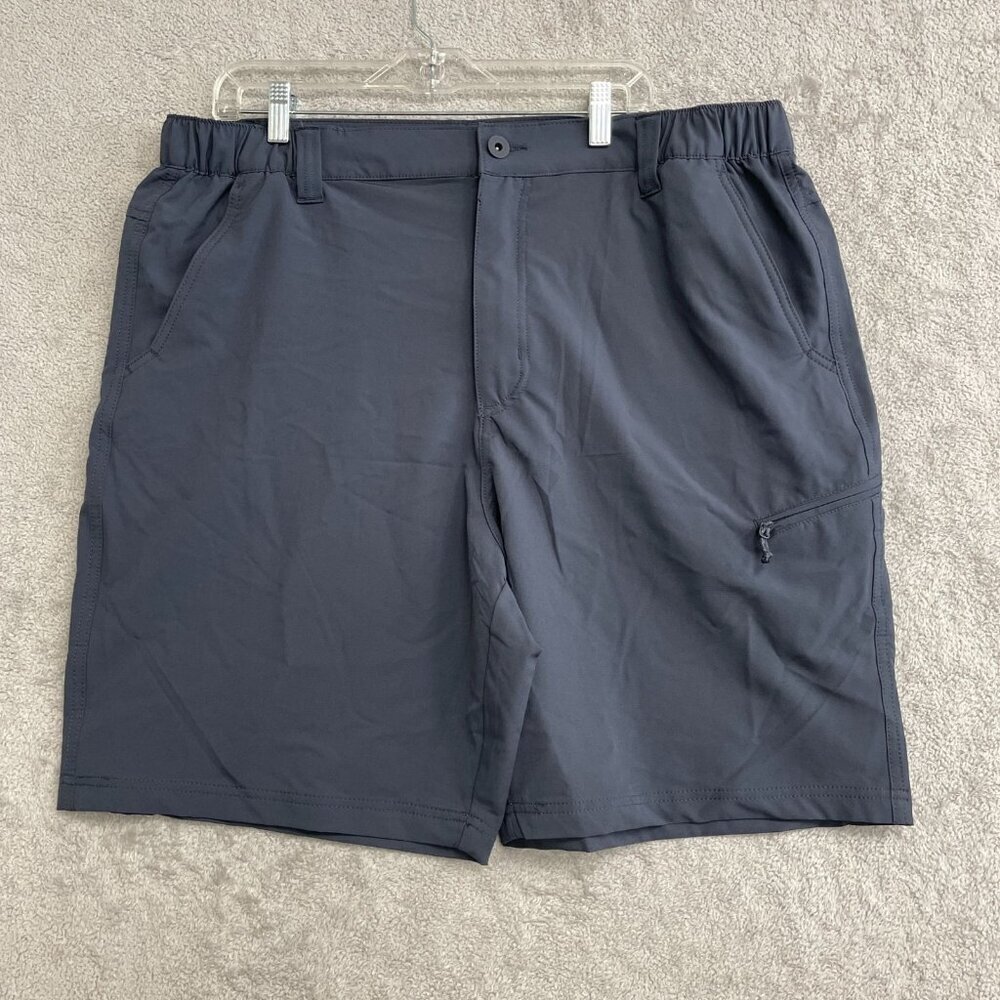 NEW Weatherproof Vintage Men's Size 40 Cargo Shorts Blue Outdoor Hiking